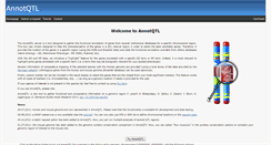 Desktop Screenshot of annotqtl.genouest.org